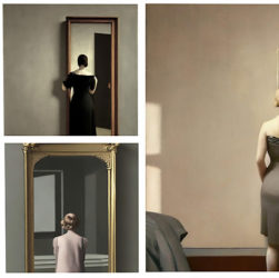 Wrong Mirrors art piece shown in Secondlife by Melusina Parkin