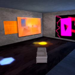 Photo of the artworks in the art gallery: Bohe'me Art Gallery in Secondlife