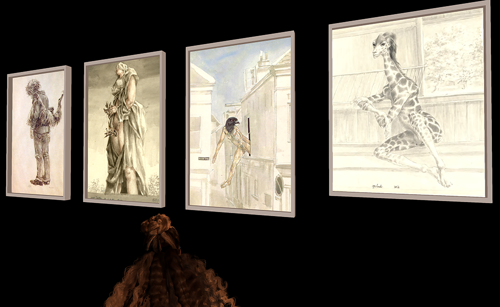 Peter Vos Exhibit Secondlife