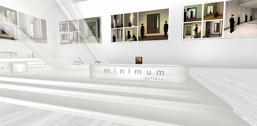 Wrong Mirrors art piece shown in Secondlife by Melusina Parkin