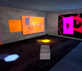 Photo of the artworks in the art gallery: Bohe'me Art Gallery in Secondlife