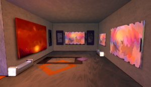 Photo of the artworks in the art gallery: Bohe'me Art Gallery in Secondlife