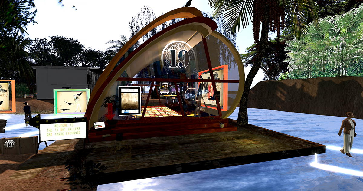 Photo of the gallery 19 in Secondlife before moving